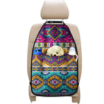 Bright Colors Aztec Pattern Print Car Seat Organizers