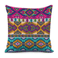 Bright Colors Aztec Pattern Print Pillow Cover