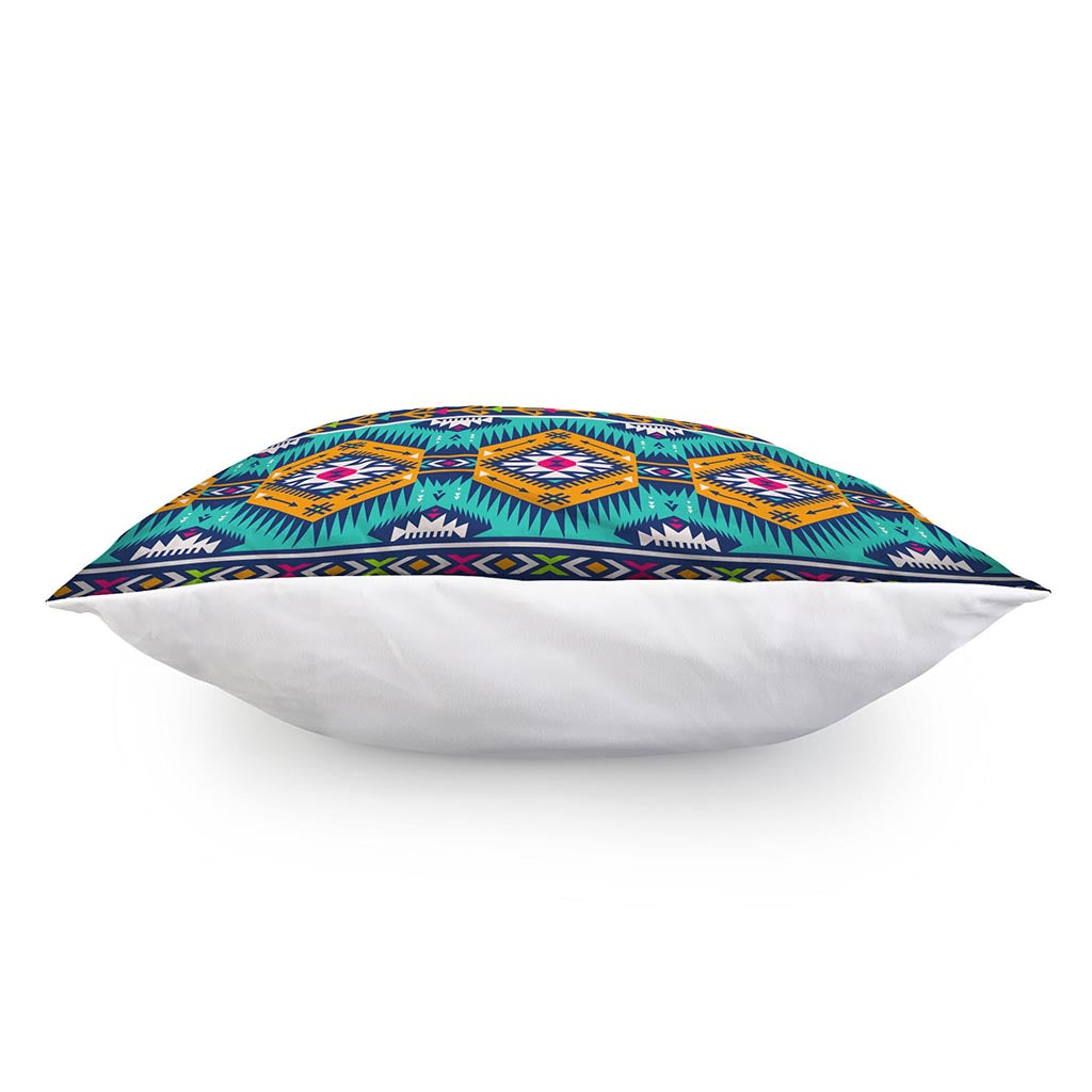 Bright Colors Aztec Pattern Print Pillow Cover