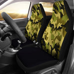 Bright Green Camo Universal Fit Car Seat Covers GearFrost
