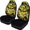 Bright Green Camo Universal Fit Car Seat Covers GearFrost