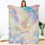 Bright Holographic Print Blanket