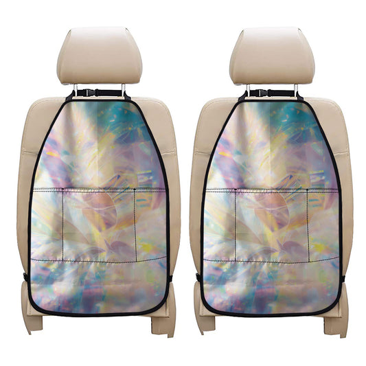 Bright Holographic Print Car Seat Organizers
