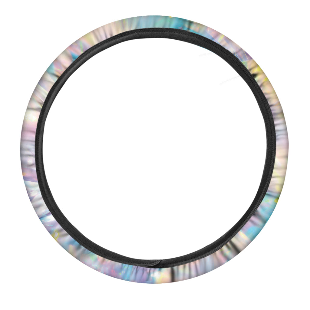 Bright Holographic Print Car Steering Wheel Cover