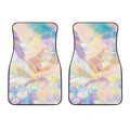 Bright Holographic Print Front Car Floor Mats