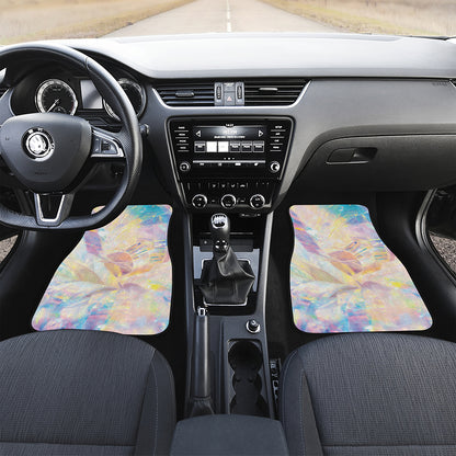 Bright Holographic Print Front Car Floor Mats