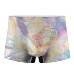 Bright Holographic Print Men's Boxer Briefs