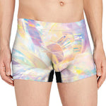 Bright Holographic Print Men's Boxer Briefs