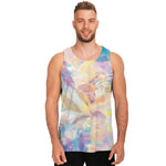 Bright Holographic Print Men's Tank Top