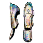 Bright Holographic Print Muay Thai Shin Guard