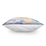 Bright Holographic Print Pillow Cover