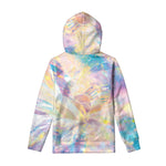 Bright Holographic Print Pullover Hoodie