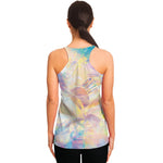 Bright Holographic Print Women's Racerback Tank Top