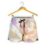 Bright Holographic Print Women's Shorts