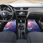 Bright Red Blue Stars Galaxy Space Print Front and Back Car Floor Mats GearFrost