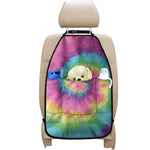 Bright Spiral Tie Dye Print Car Seat Organizers