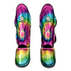 Bright Spiral Tie Dye Print Muay Thai Shin Guard