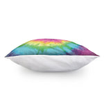 Bright Spiral Tie Dye Print Pillow Cover