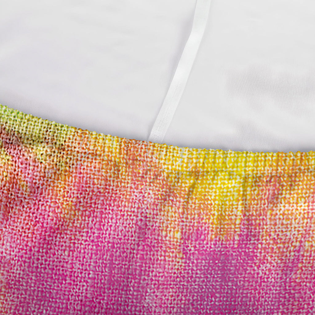 Bright Spiral Tie Dye Print Sofa Cover