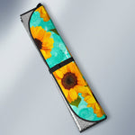 Bright Sunflower Pattern Print Car Sun Shade GearFrost