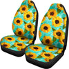 Bright Sunflower Pattern Print Universal Fit Car Seat Covers
