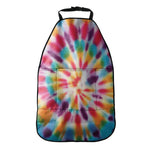 Bright Swirl Tie Dye Print Car Seat Organizers