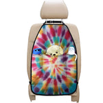 Bright Swirl Tie Dye Print Car Seat Organizers