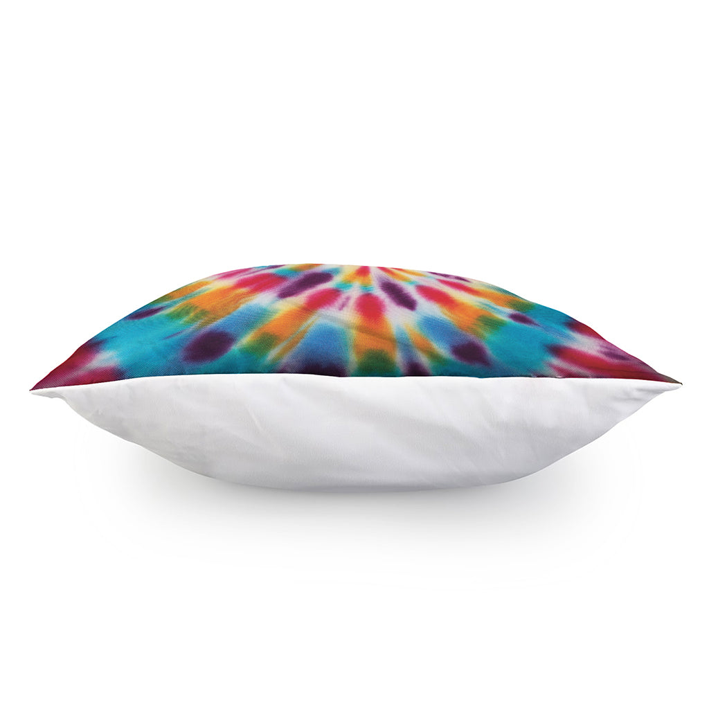Bright Swirl Tie Dye Print Pillow Cover