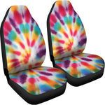 Bright Swirl Tie Dye Print Universal Fit Car Seat Covers