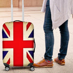 Bright Union Jack British Flag Print Luggage Cover GearFrost