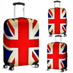 Bright Union Jack British Flag Print Luggage Cover GearFrost