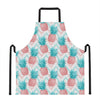 Bright Zig Zag Pineapple Pattern Print Apron