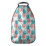 Bright Zig Zag Pineapple Pattern Print Car Seat Organizers