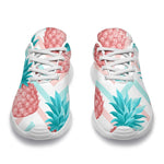 Bright Zig Zag Pineapple Pattern Print Sport Shoes GearFrost