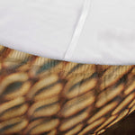 Bronze Snake Print Sofa Cover