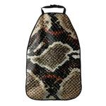 Brown And Black Snakeskin Print Car Seat Organizers