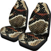 Brown And Black Snakeskin Print Universal Fit Car Seat Covers