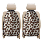 Brown And White Cow Print Car Seat Organizers