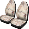 Brown Beige Marble Print Universal Fit Car Seat Covers