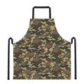 Brown Camouflage Print Apron