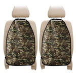 Brown Camouflage Print Car Seat Organizers