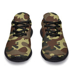 Brown Camouflage Print Sport Shoes GearFrost