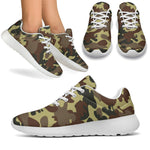 Brown Camouflage Print Sport Shoes GearFrost