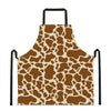 Brown Cow Print Apron