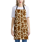 Brown Cow Print Apron