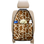 Brown Cow Print Car Seat Organizers