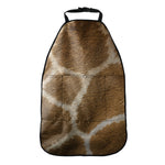 Brown Giraffe Print Car Seat Organizers