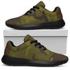 Brown Green Camouflage Print Sport Shoes GearFrost