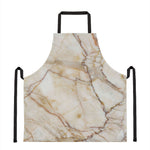 Brown Marble Print Apron