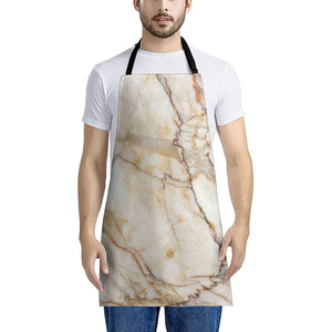 Brown Marble Print Apron